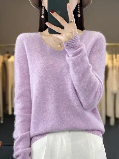 EB | Weicher Stoffmischung Pullover