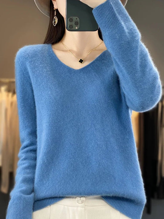 EB | Weicher Stoffmischung Pullover