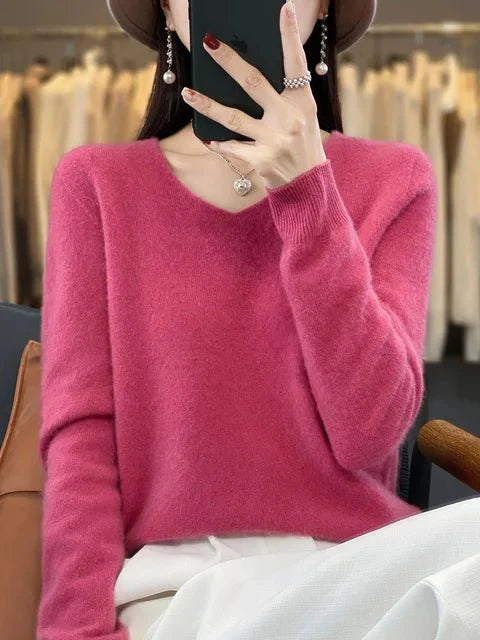 EB | Weicher Stoffmischung Pullover