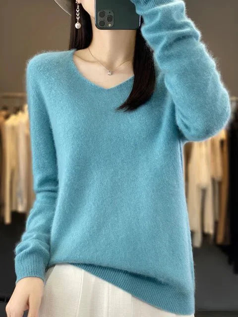 EB | Weicher Stoffmischung Pullover