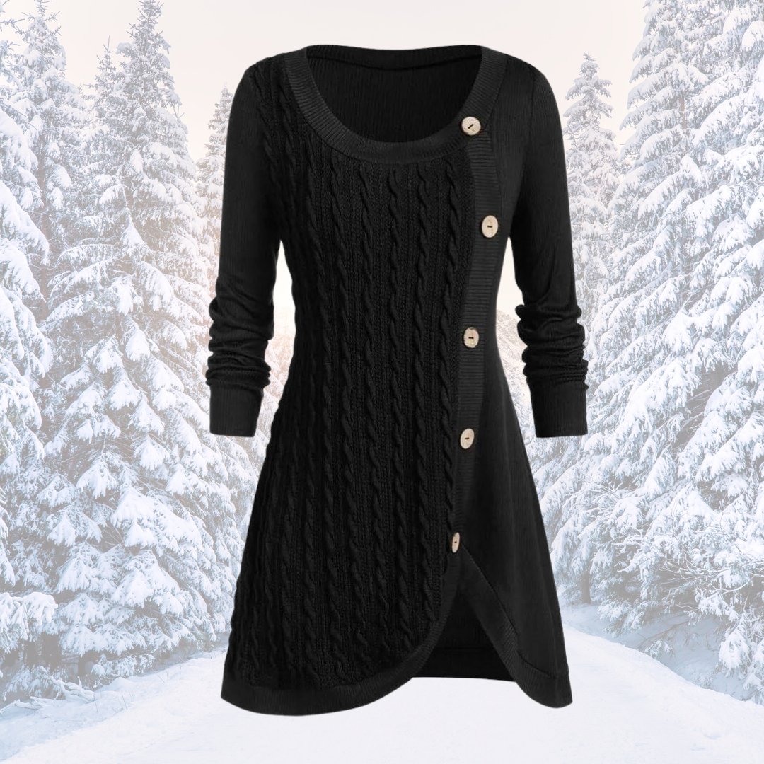 EB | Warmer und Eleganter Strickkleid
