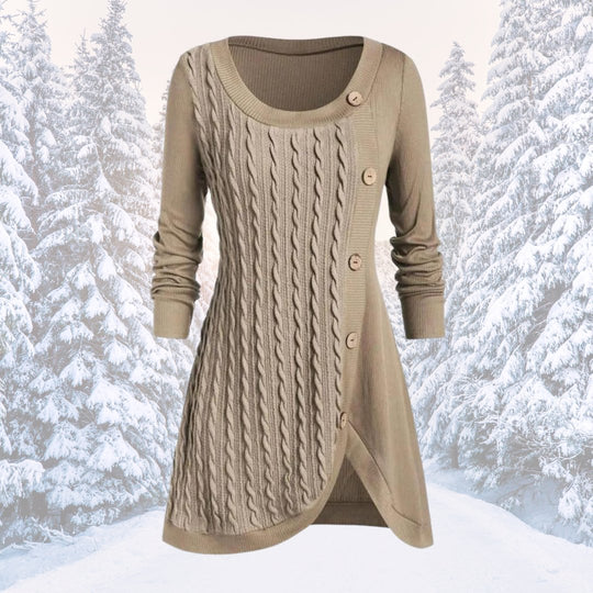 EB | Warmer und Eleganter Strickkleid