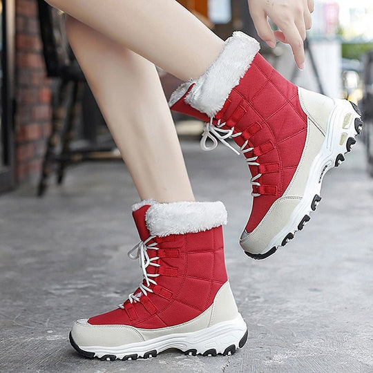 EB | Isolierte warme Damen Schneestiefel