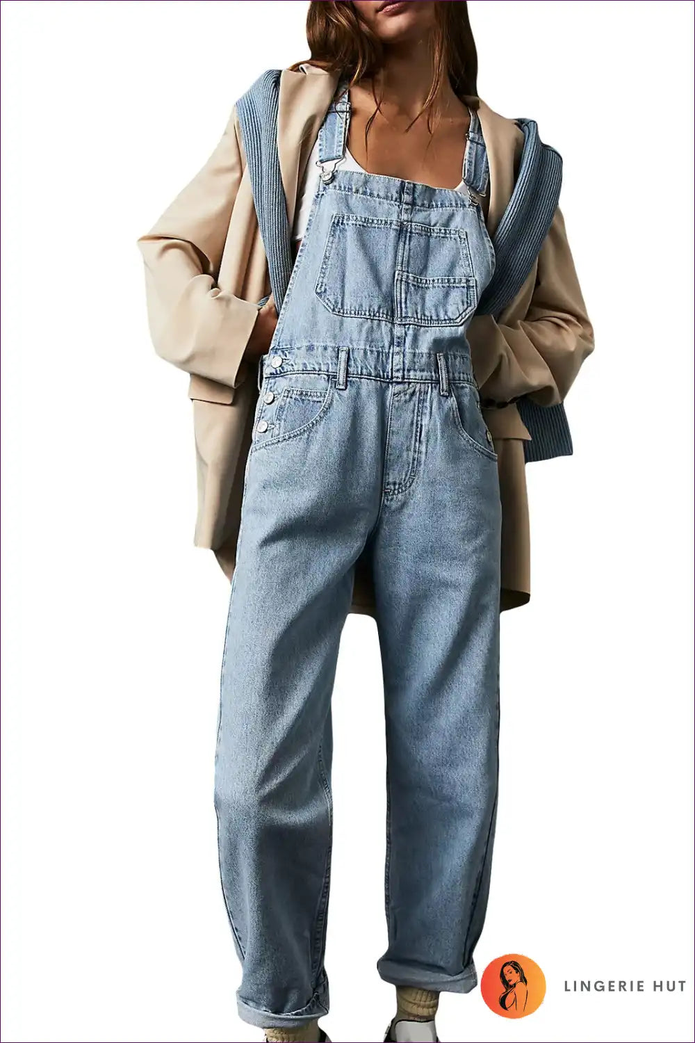 EB | Denim Delight Latzhosen - Mühelos Cool