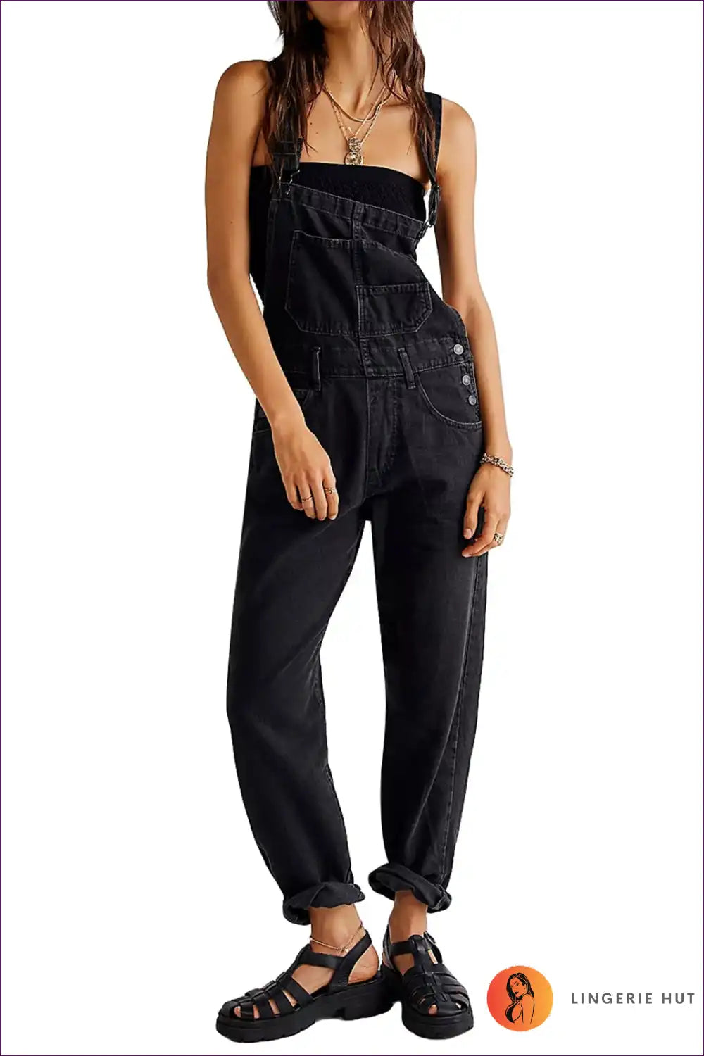 EB | Denim Delight Latzhosen - Mühelos Cool