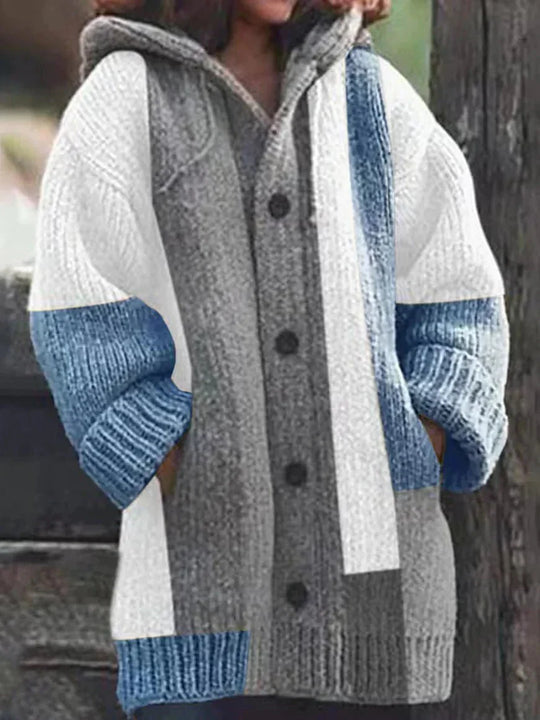 EB | Lässig und Entspannt Winter Strickjacke