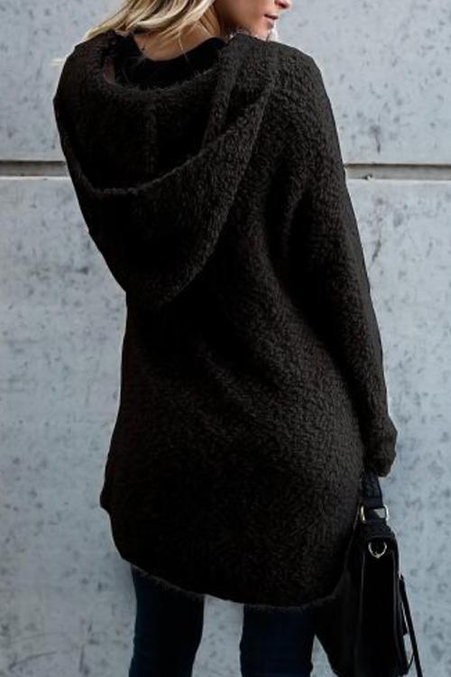 EB | Kapuzen-Strickjacke