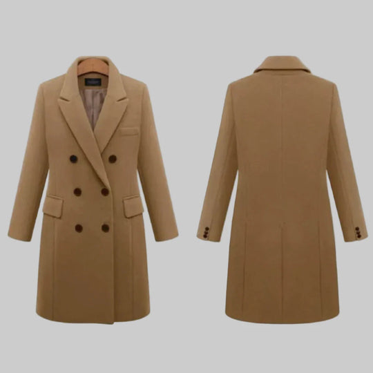 EB | Langer Wintermantel – Elegante Abdeckung mit wintergerechtem Stil