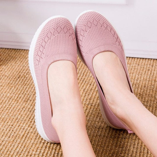 Sandfarbene Atmungsaktive MeshSlipper EB