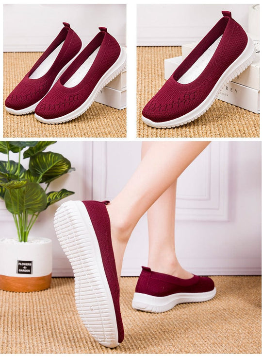Sandfarbene Atmungsaktive MeshSlipper EB