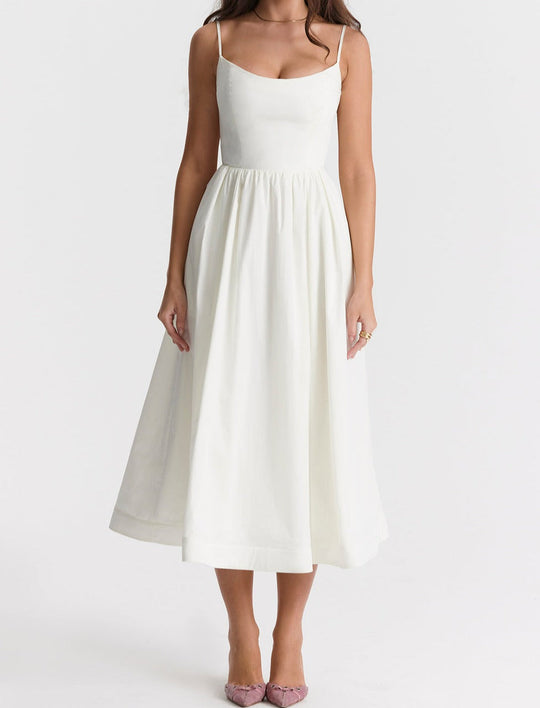 EB | Elegantes Midikleid Look
