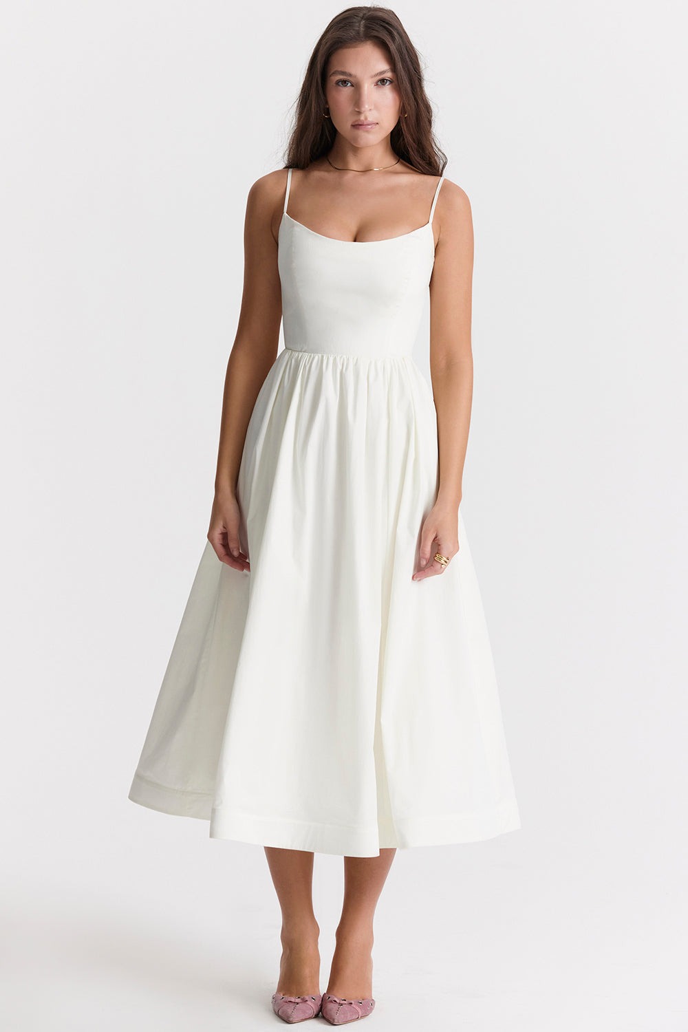 EB | Elegantes Midikleid Look