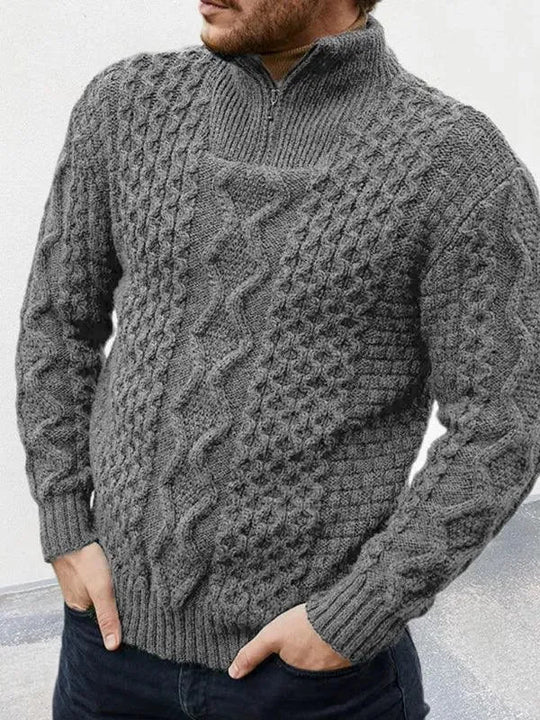 EB | Kabel Rollkragenpullover Männer