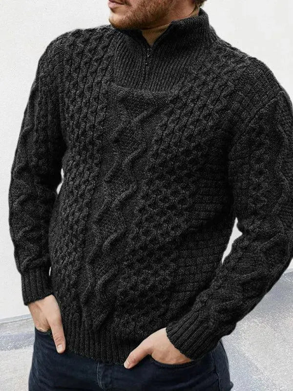 EB | Kabel Rollkragenpullover Männer