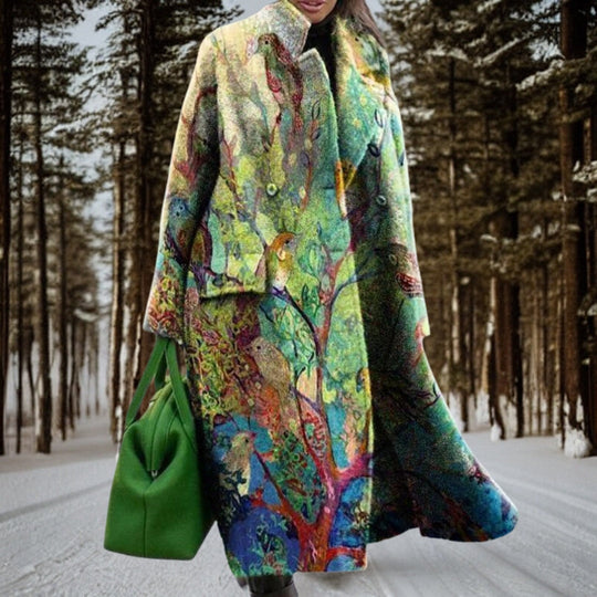 EB | Langer Warmer Damen Wintermantel