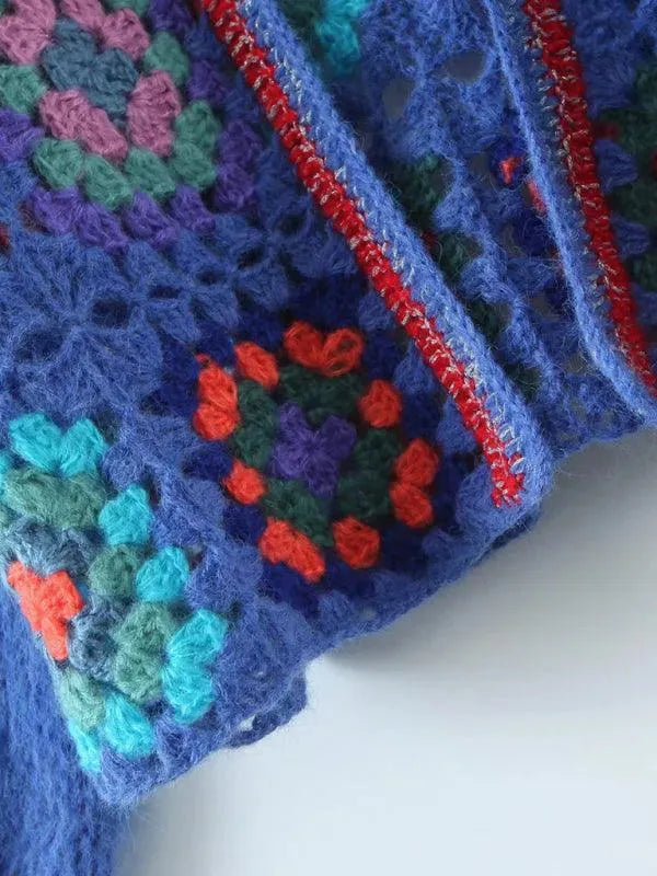 EB | Häkel Frauen Strickjacke Pullover