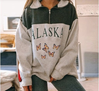 EB | Louisa Übergroße Winter Kapuzenpullover