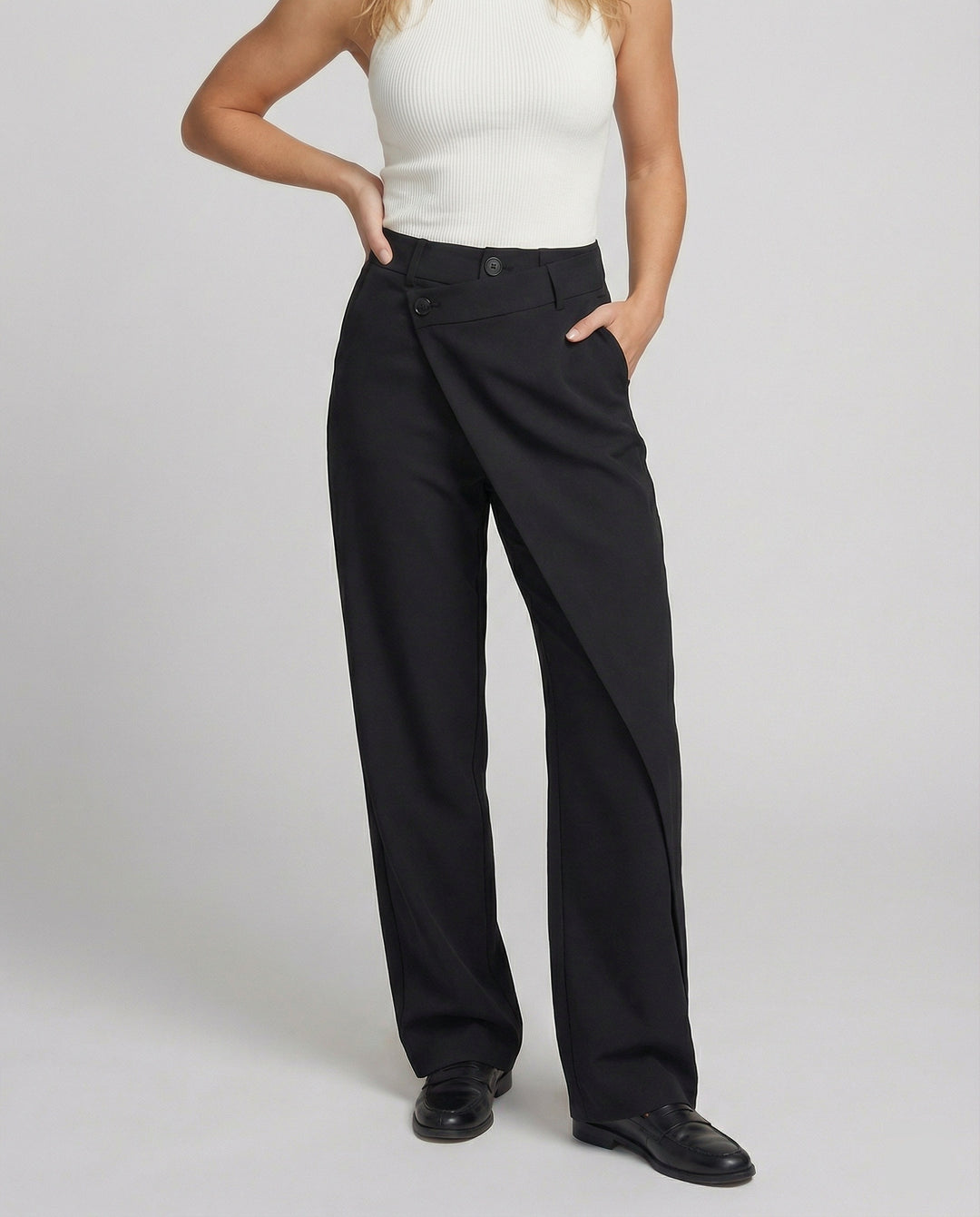 EB | Asymmetrische Weite Hosen