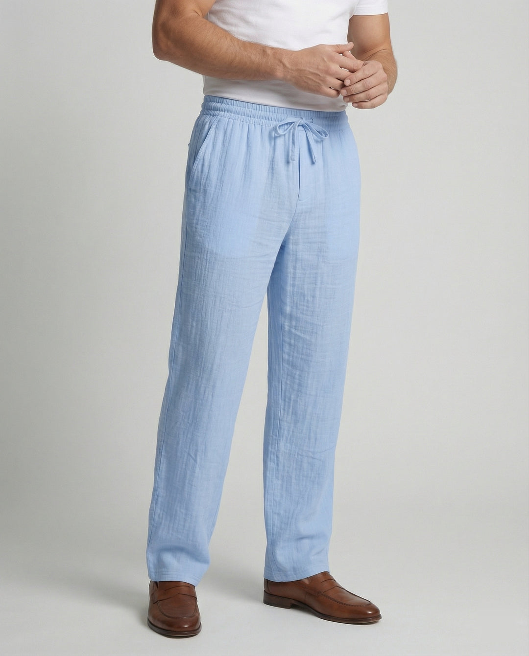 Herren lässige Leinenhose EB