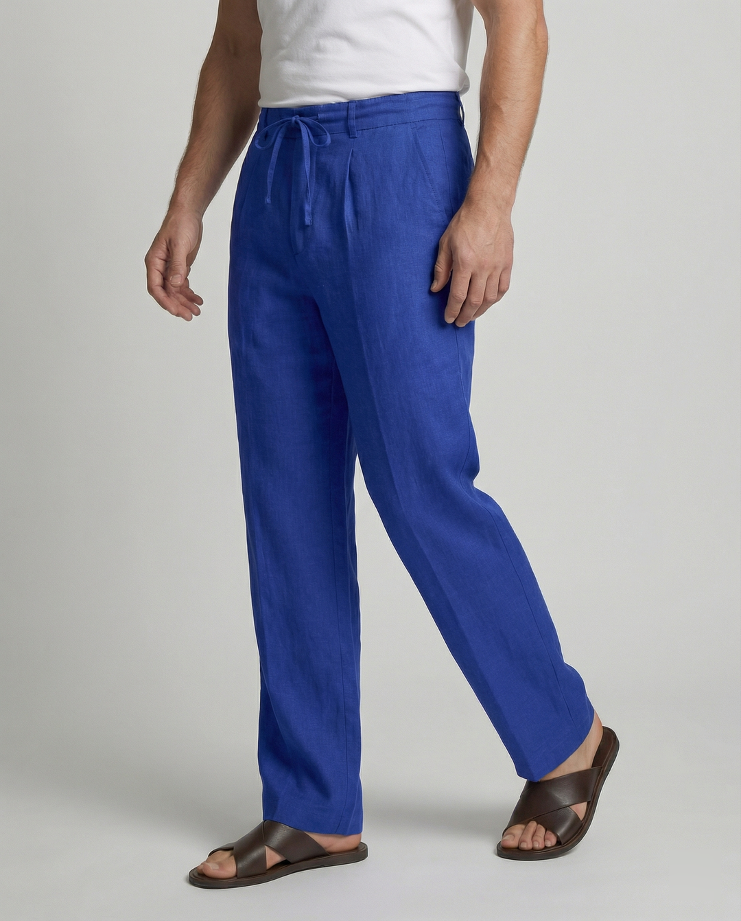 Herren Freizeithose mit elastischem Bund und praktischen Taschen EB
