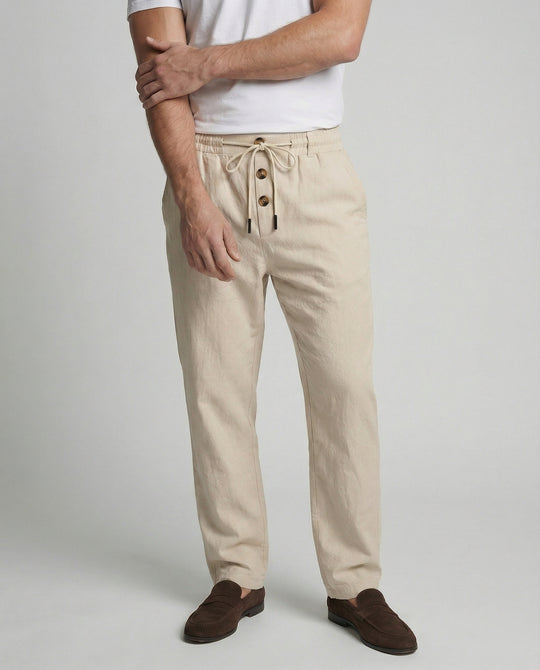 Herren Bequeme und luftige Freizeithose mit weitem Schnitt EB