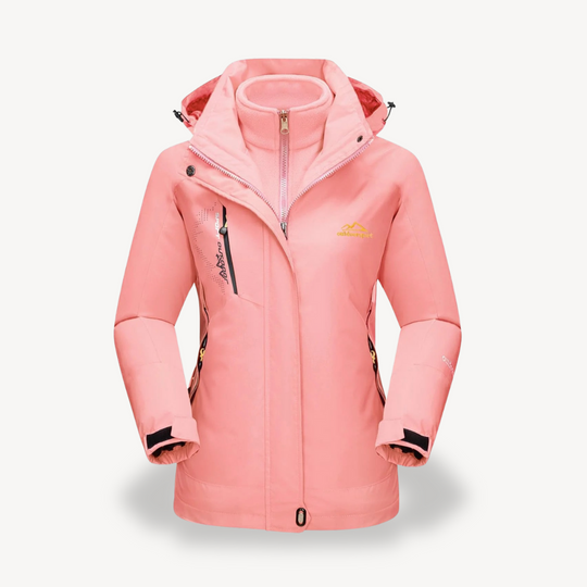 EB | Damen 3-In-1 Wasserdichte Skijacke