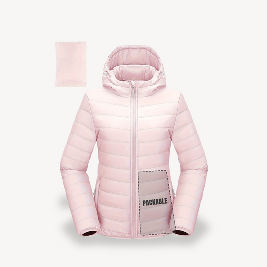 EB | Damen Packable Puffer Jacke mit Kapuze