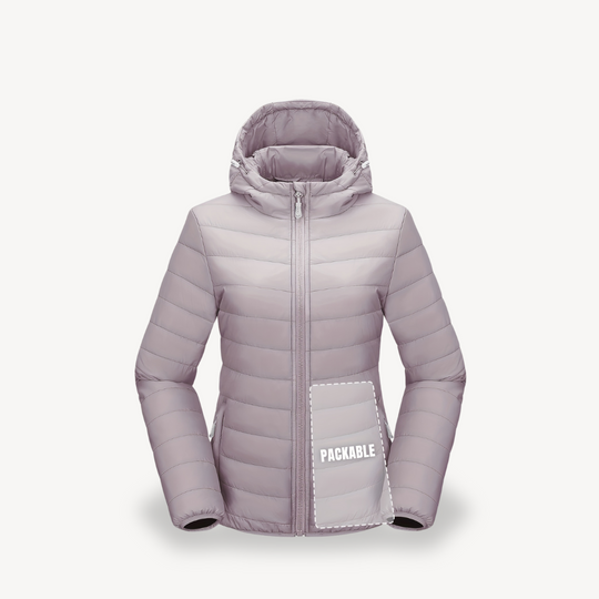 EB | Damen Packable Puffer Jacke mit Kapuze