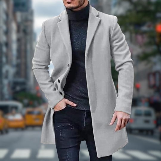 EB | Klassischer langer Trenchcoat - Stilvoll & Bequem