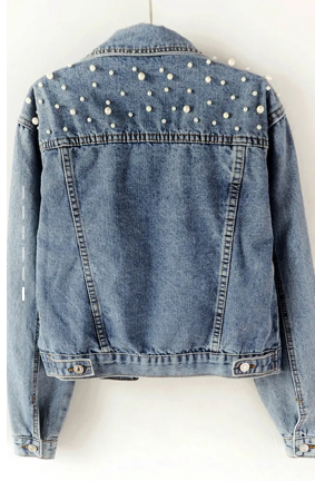 EB | Frauen Denim Jacke Pearl