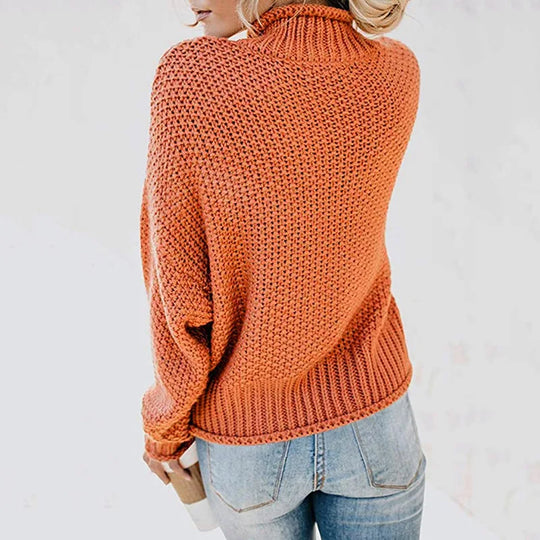 EB | Luxe Damen Rollkragenpullover