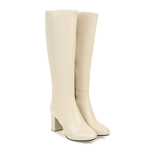 EB | Luxus vegane Leder Stiefeletten mit Reißverschluss