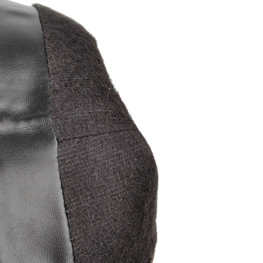 EB | Luxus vegane Leder Stiefeletten mit Reißverschluss