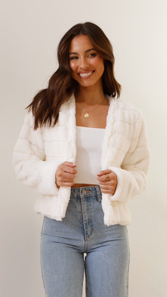 EB | Luxuriöse Damen-Crop-Jacke