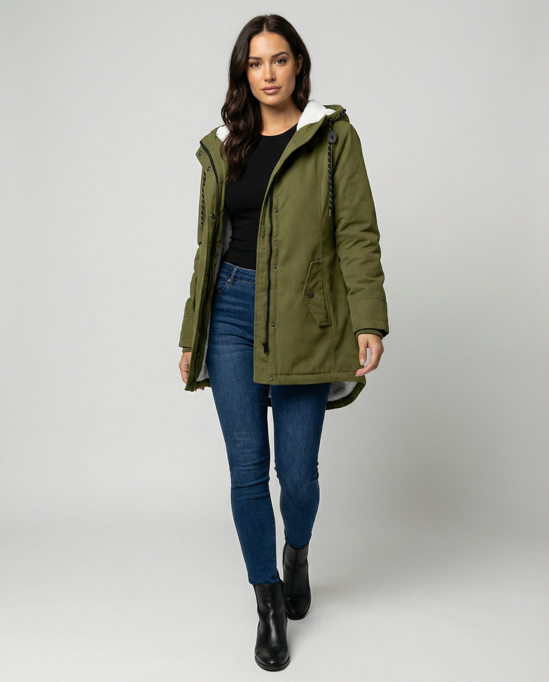 EB | Luxus Damen Wintermantel