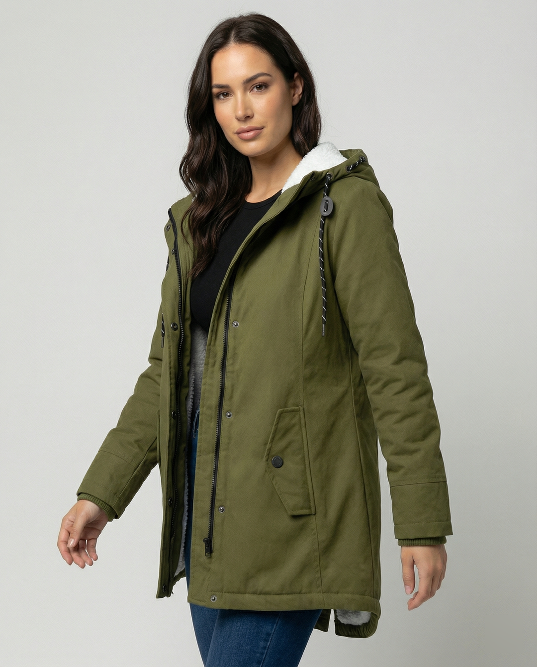 EB | Luxus Damen Wintermantel