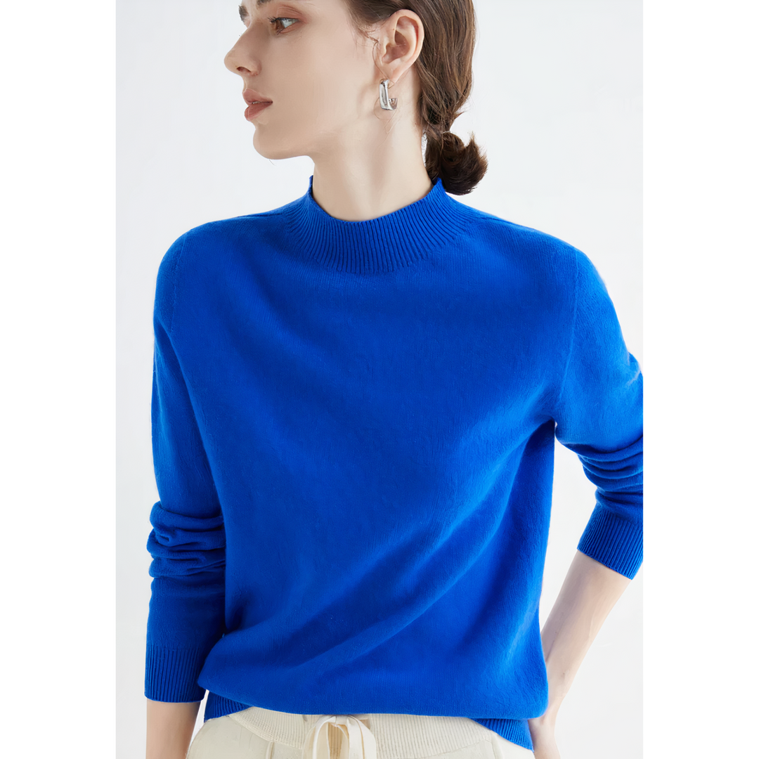 EB | Luxus Gestrickter Zeitloserpullover für Frauen