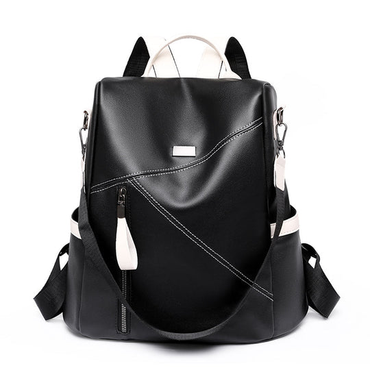 EB | Luxus Damen Reise Schwarz Rot Weiß Rucksack