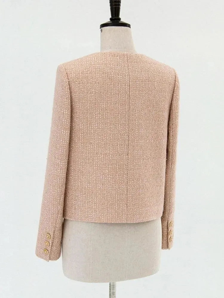 EB | Luxus Frauen Tweed-Jacke