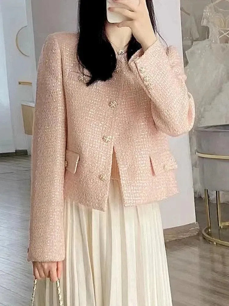 EB | Luxus Frauen Tweed-Jacke