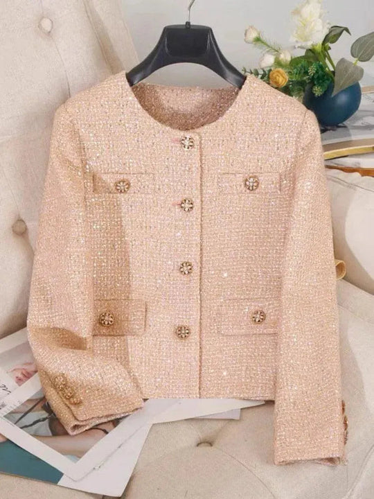 EB | Luxus Frauen Tweed-Jacke