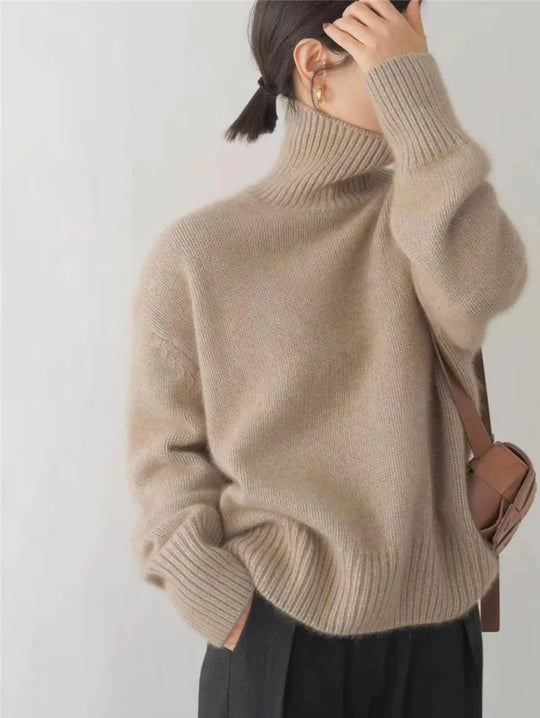 EB | Luxus Damen Rollkragen