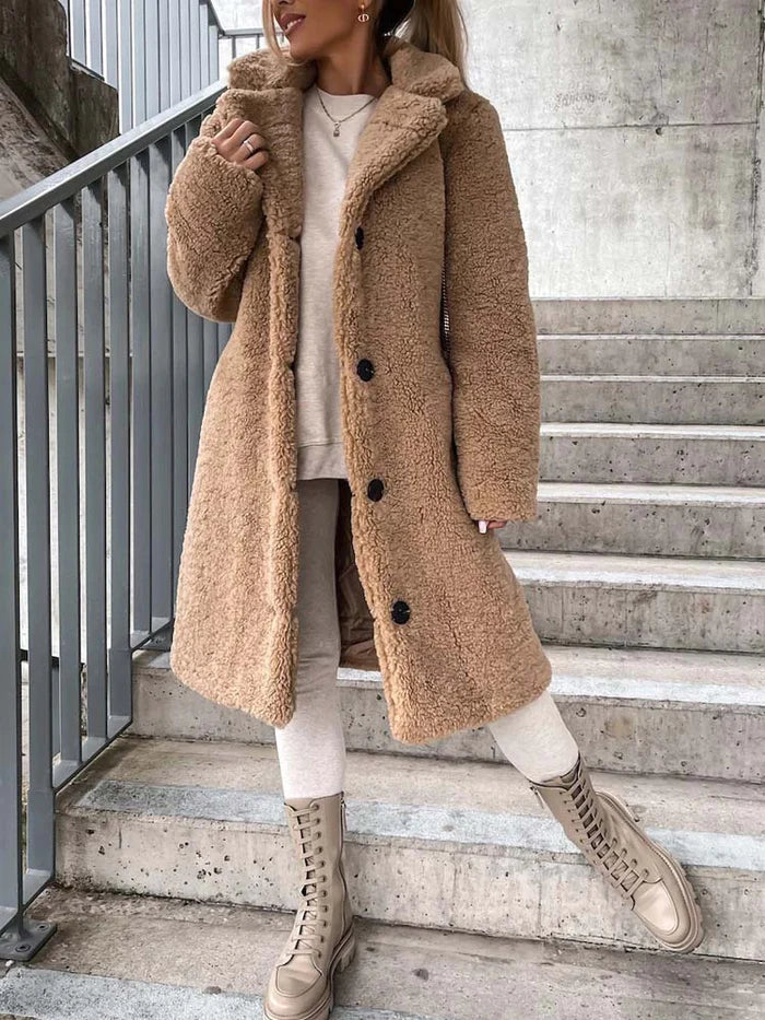 EB | Teddyjacke - Lang & Warm
