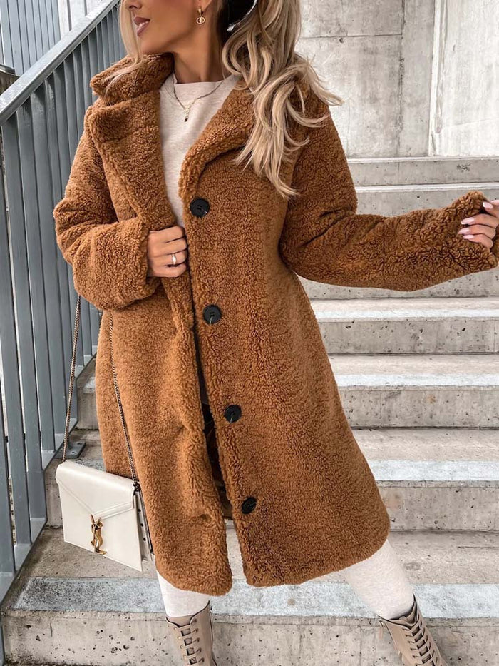 EB | Teddyjacke - Lang & Warm