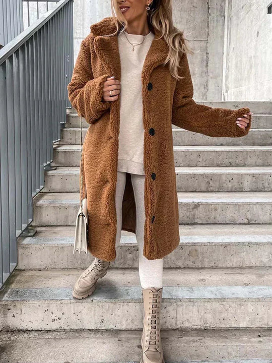 EB | Teddyjacke - Lang & Warm