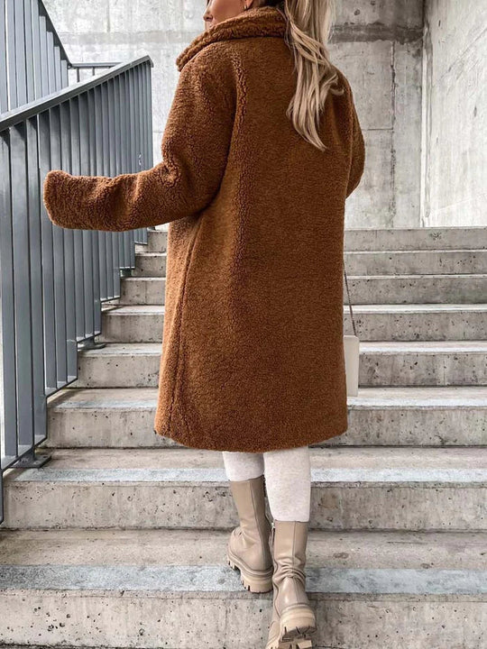 EB | Teddyjacke - Lang & Warm