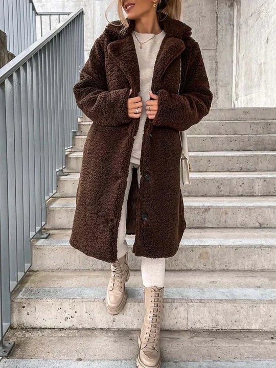 EB | Teddyjacke - Lang & Warm