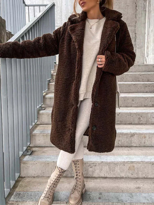 EB | Teddyjacke - Lang & Warm