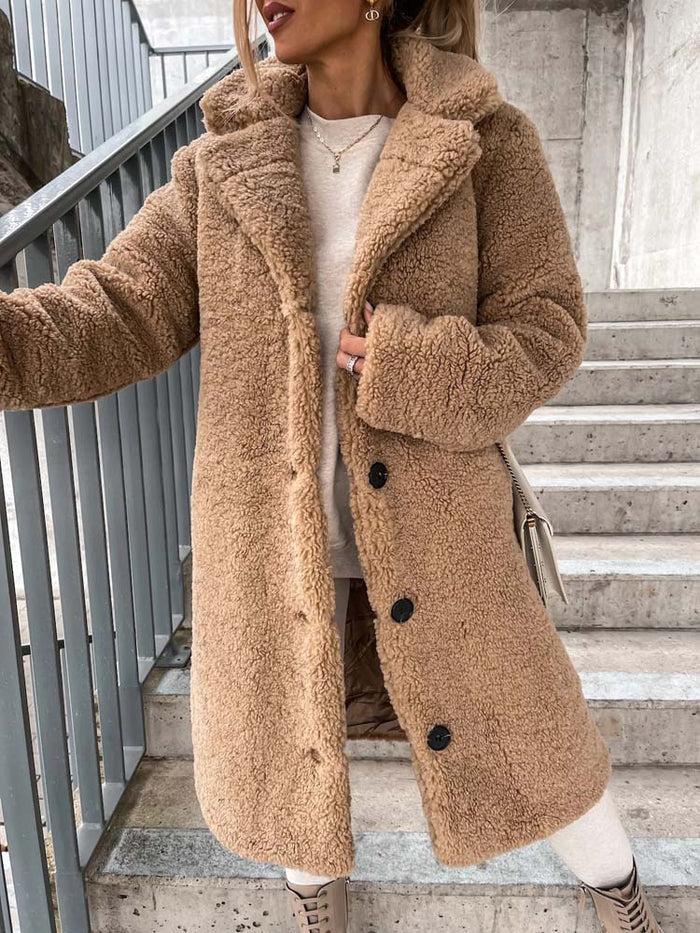 EB | Teddyjacke - Lang & Warm