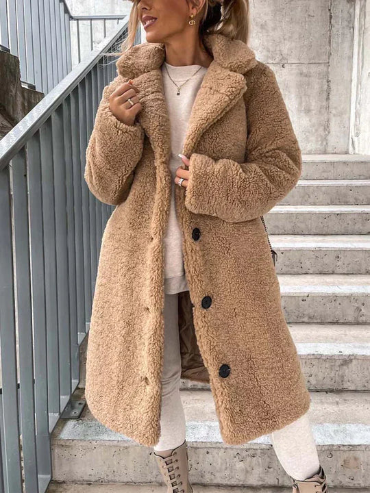 EB | Teddyjacke - Lang & Warm